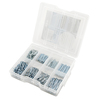 Prime-Line Nail Assortment Kit. Plastic Compartment Box Includes Common, Finish Single Pack 9220077